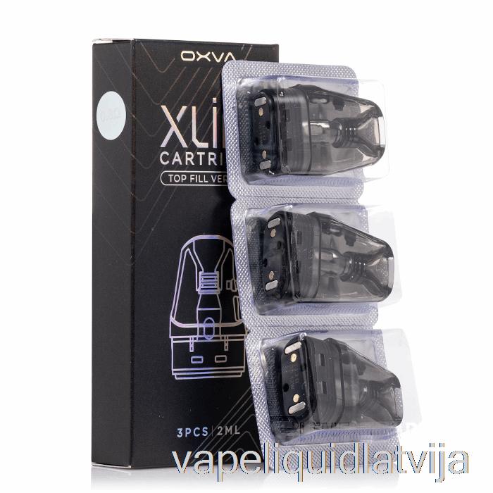 Oxva Xlim Top-fill Rezerves Pods 0,8ohm Pods Vape šķidrums